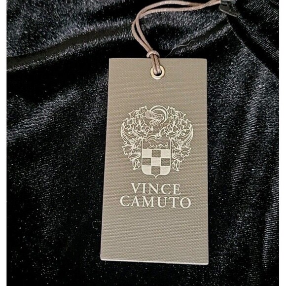 Vince Camuto Womens Plus 2X Velvet Open Front Chic Cardigan layer Black New $79 - Picture 7 of 7
